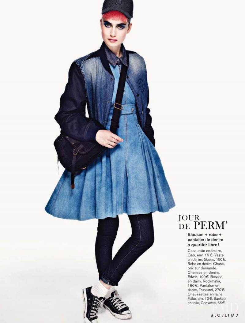 Pauline van der Cruysse featured in Jean Parade, November 2012