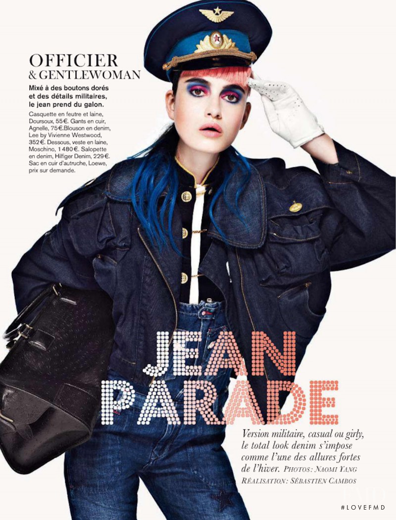 Pauline van der Cruysse featured in Jean Parade, November 2012