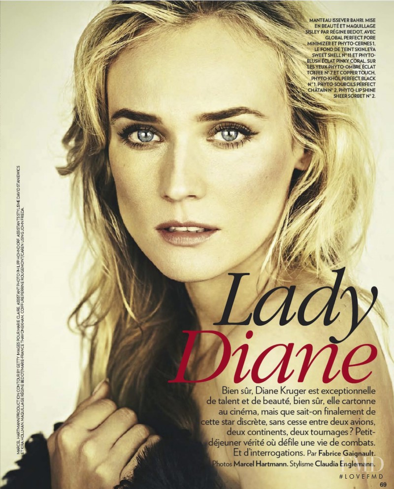 Diane Heidkruger featured in Lady Diane, November 2012