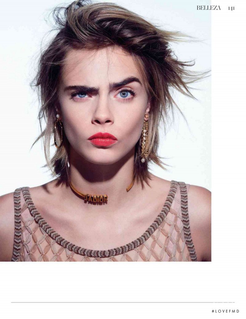 Cara Delevingne featured in Belleza, October 2019