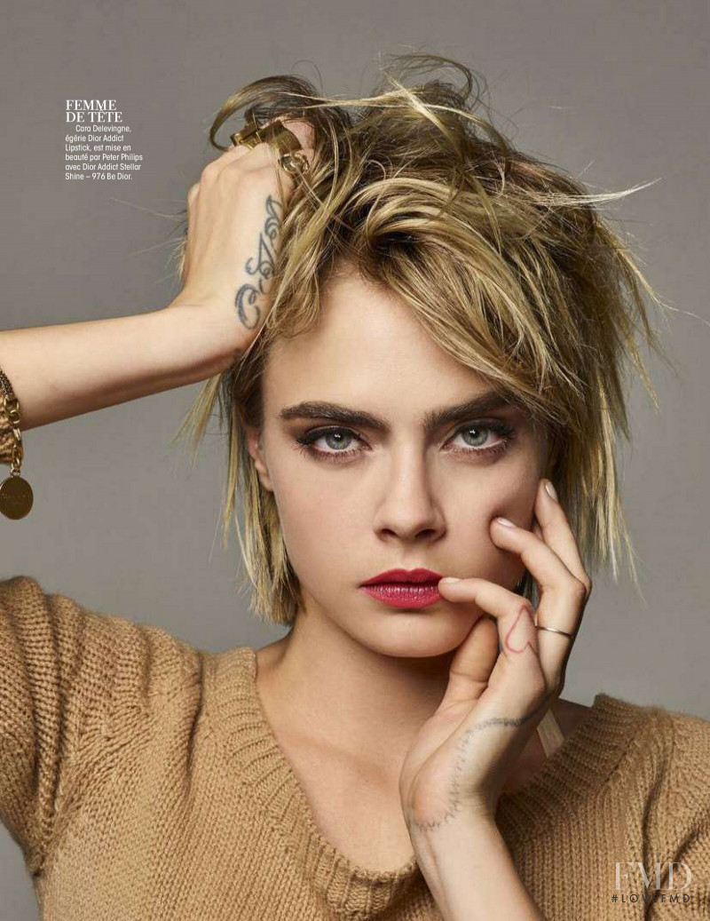 Cara Delevingne featured in Cara Delevingne: Muse Moderne, March 2019