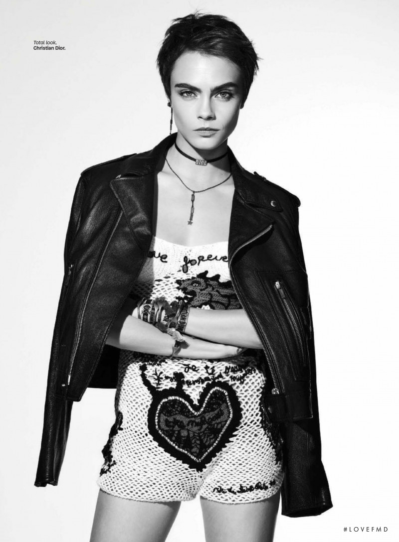 Cara Delevingne featured in Cara Delevingne Fieree girl, February 2018