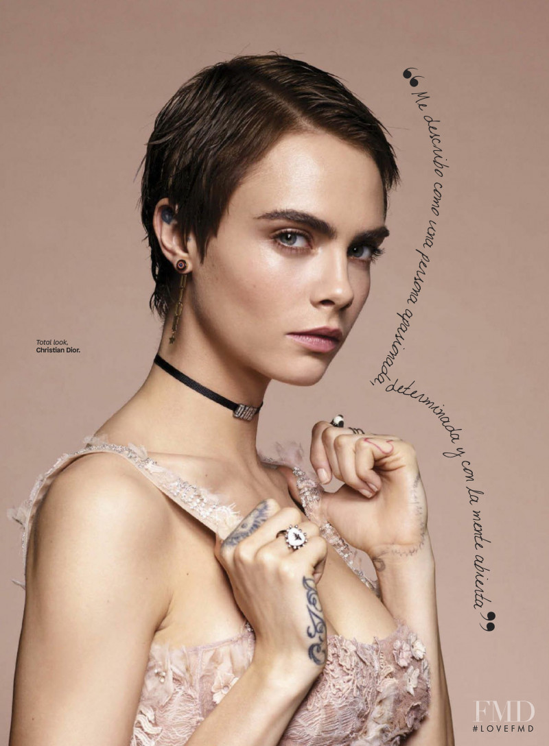 Cara Delevingne featured in Cara Delevingne Fieree girl, February 2018