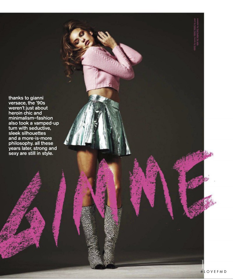 Stephanie Rad featured in Gimme More, October 2012