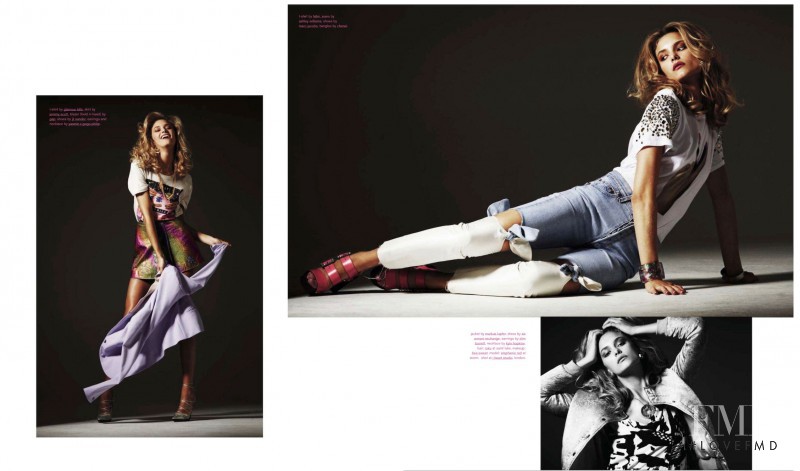 Stephanie Rad featured in Gimme More, October 2012