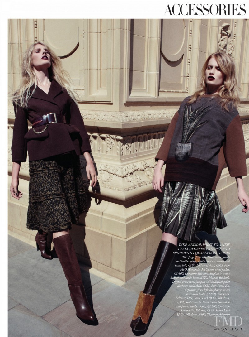 Nina Oud featured in Forward March, November 2012