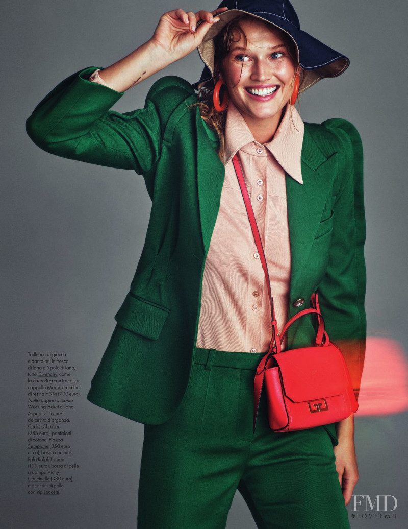 Toni Garrn featured in Bag Lady, November 2019