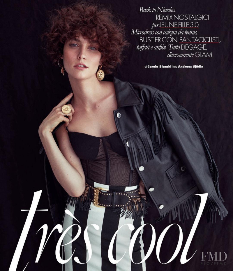 Manon Leloup featured in Tres Cool, February 2019