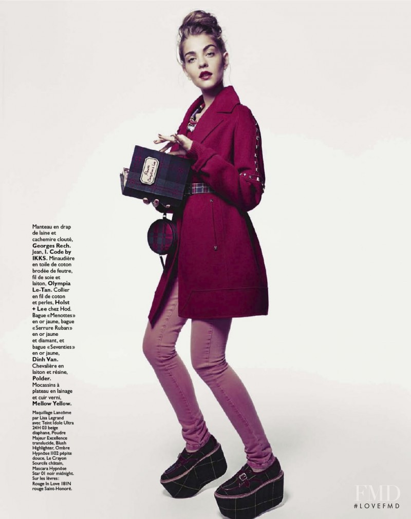 Valeriane Le Moi featured in Red Dingue, October 2012