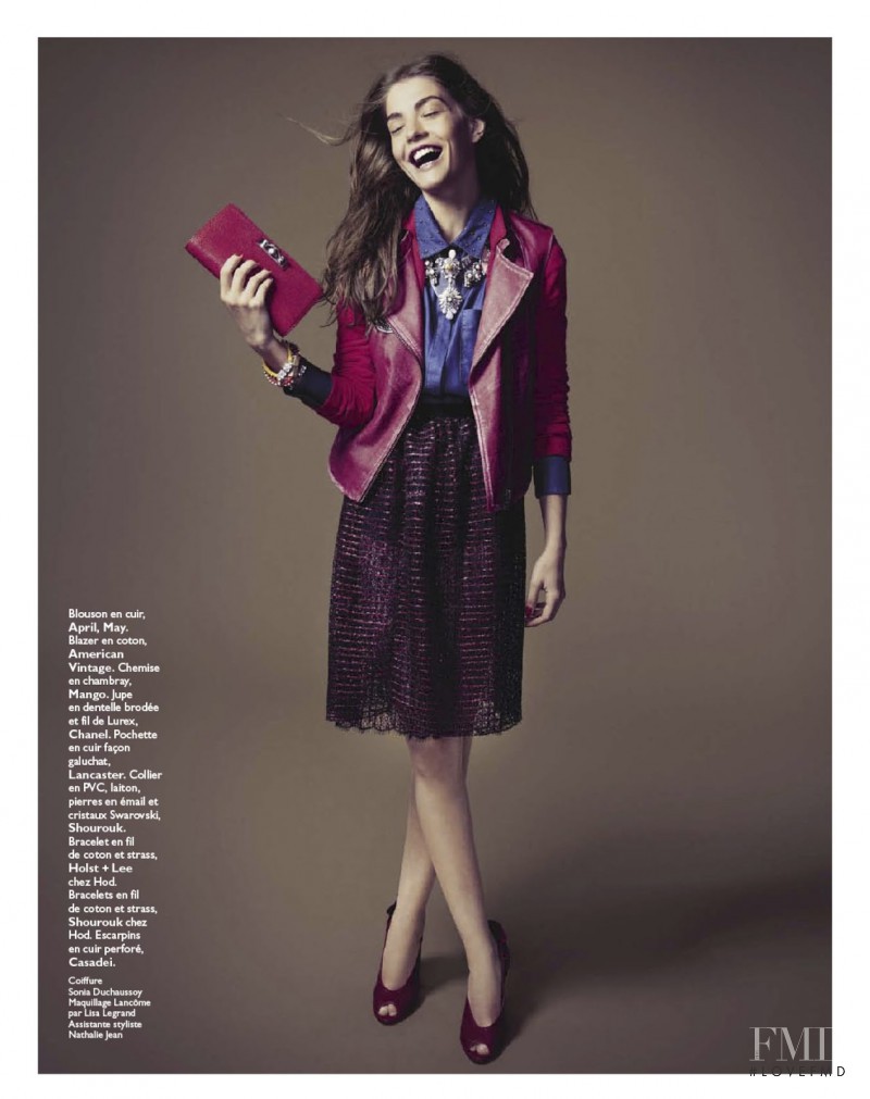 Valeriane Le Moi featured in Red Dingue, October 2012