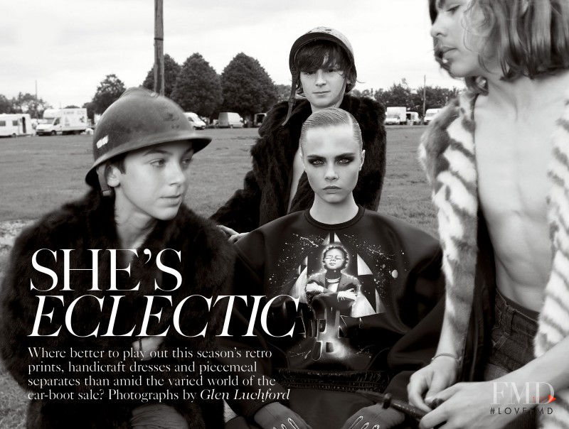 Cara Delevingne featured in She\'s Eclectic, November 2012