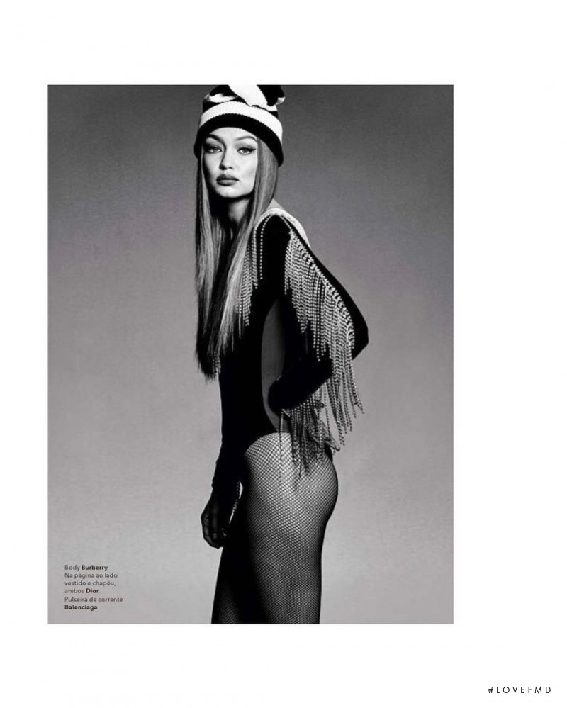 Gigi Hadid featured in Para Sempre Nirvana, September 2019