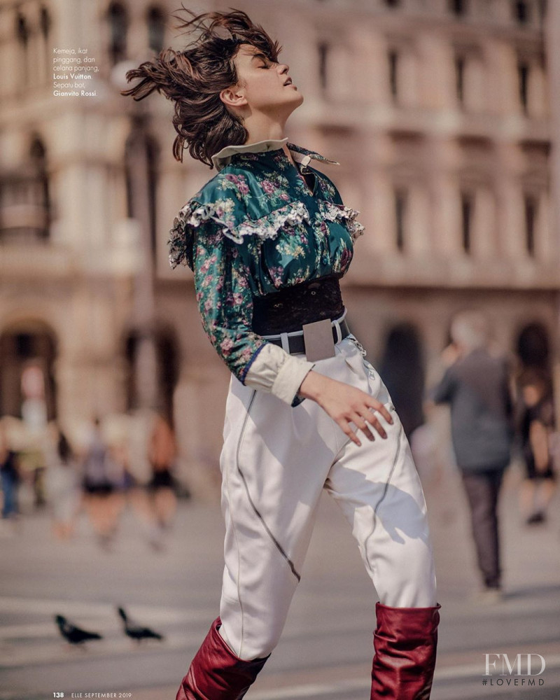Alejandra Alonso featured in Be Italian, September 2019