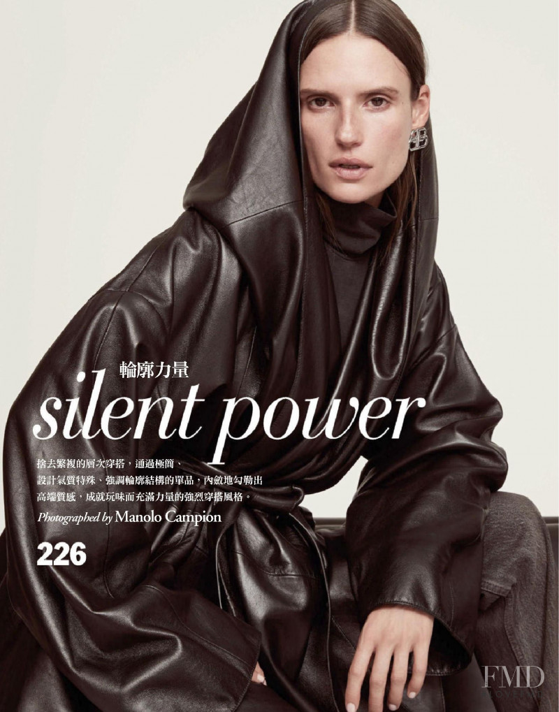 Cate Underwood featured in Silent Power, October 2019