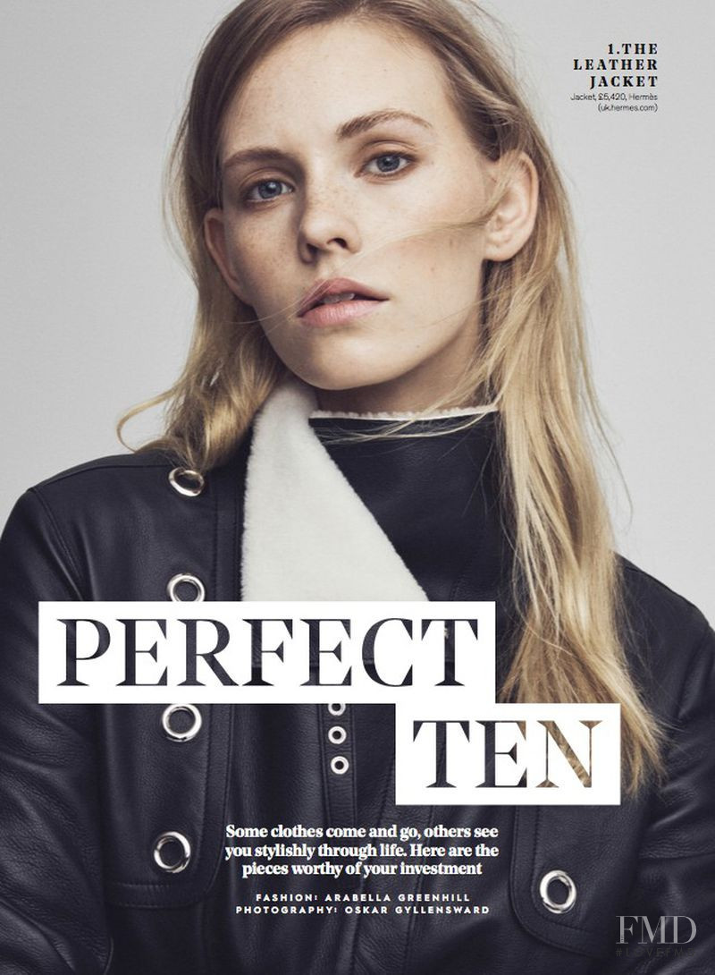 Charlotte Nolting featured in Perfect Ten, November 2017