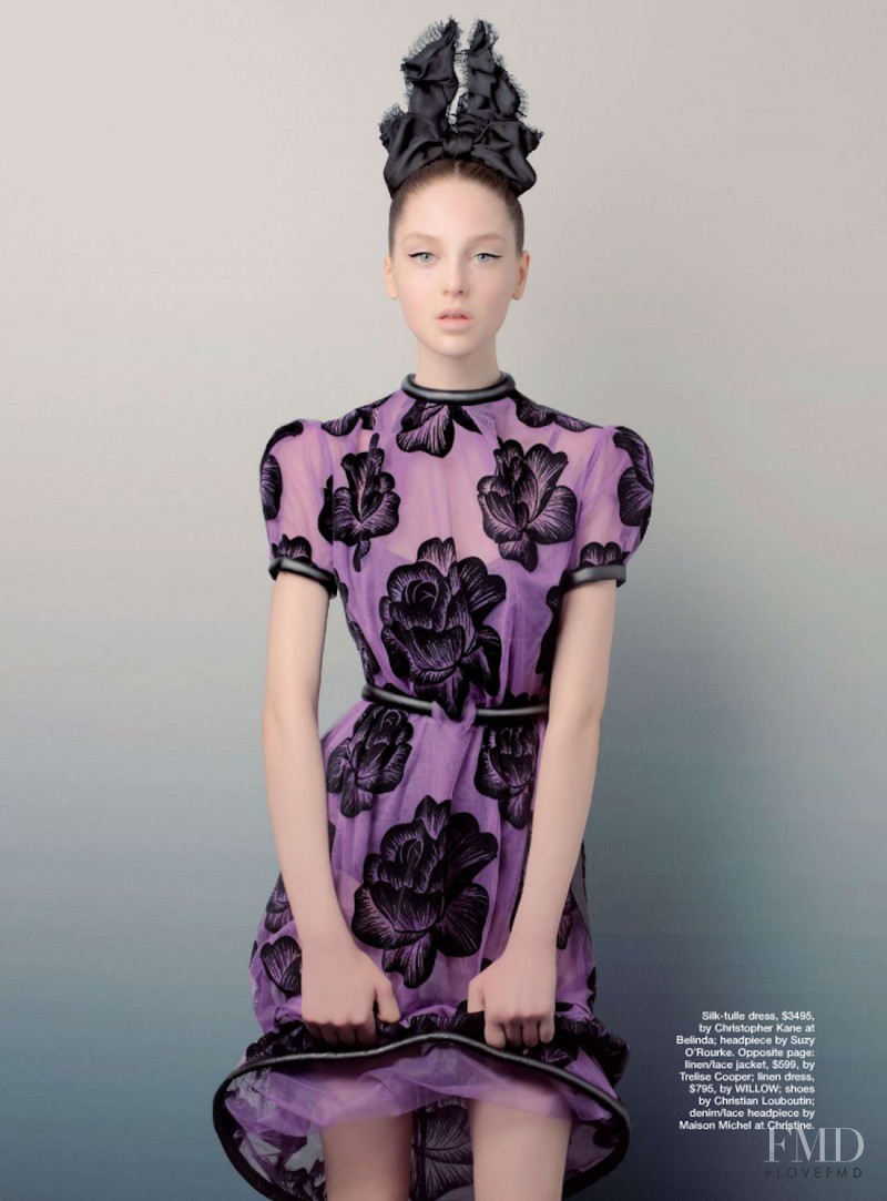 Jemma Baines featured in Who\'s That Girl, November 2012