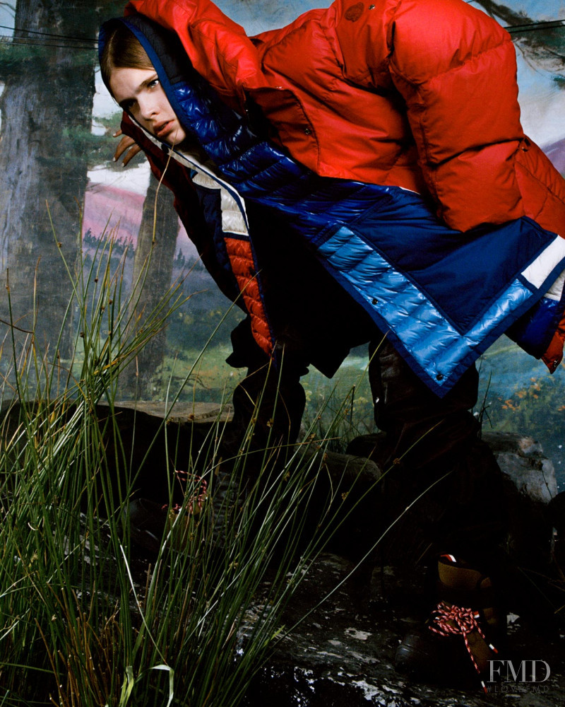 Maud Hoevelaken featured in Moncler Genius, November 2019