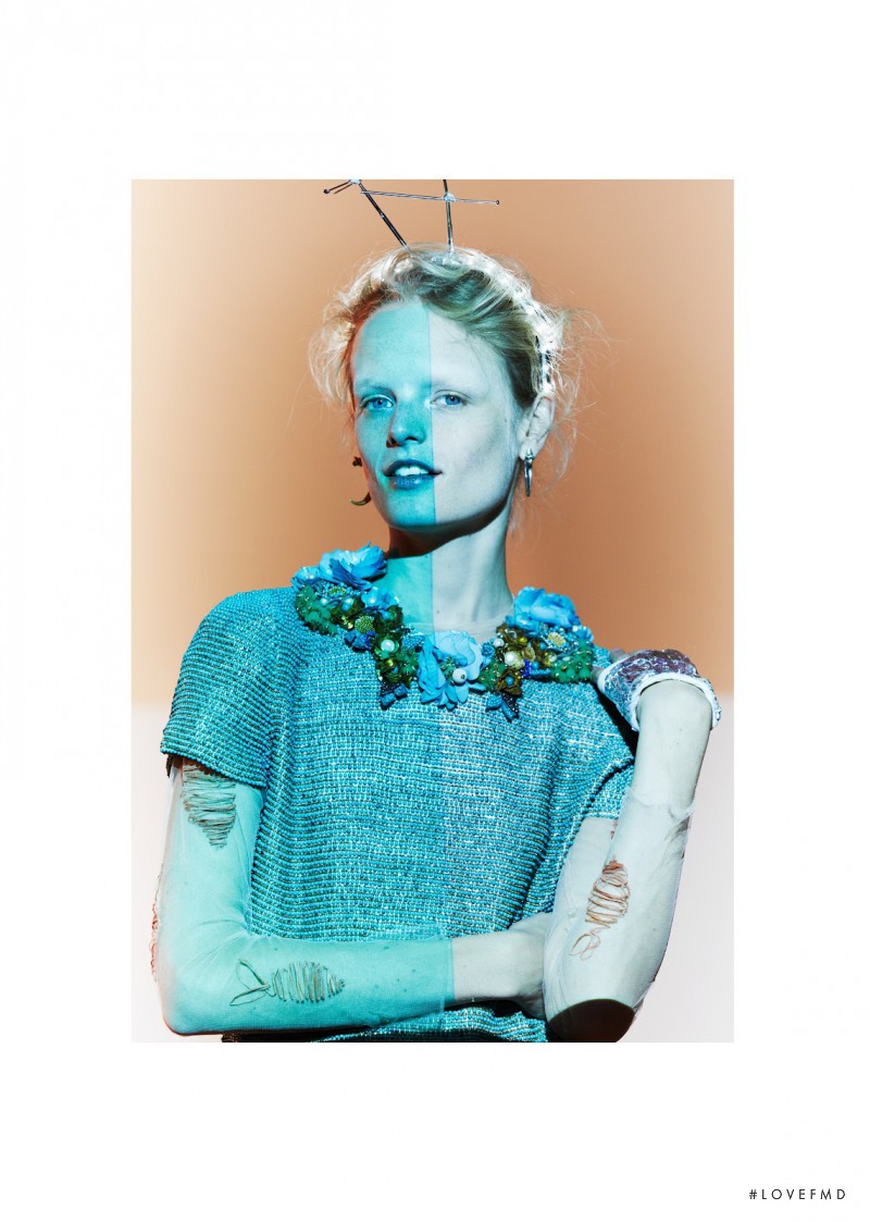 Hanne Gaby Odiele featured in Earth --> Hanne, October 2012