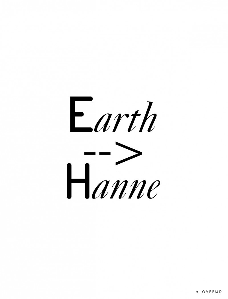 Earth --> Hanne, October 2012