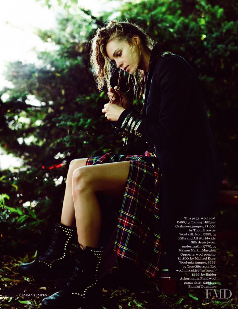 Valentina Zelyaeva featured in The Outsider, November 2012