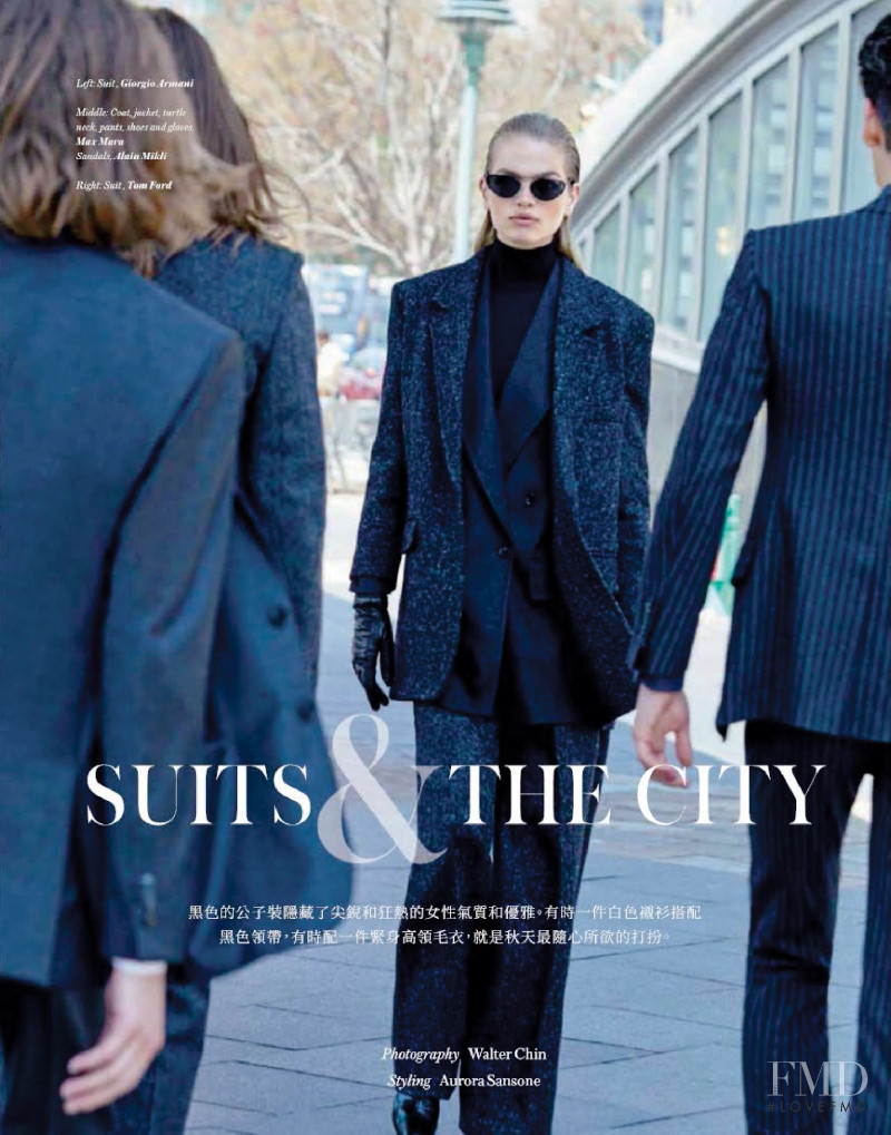 Daphne Groeneveld featured in Suits & The City, October 2019