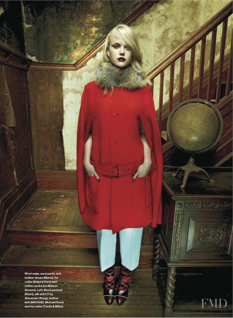 Anne Sophie Monrad featured in Red Haute, November 2012