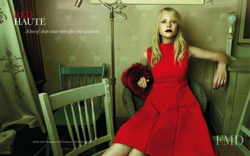 Anne Sophie Monrad featured in Red Haute, November 2012