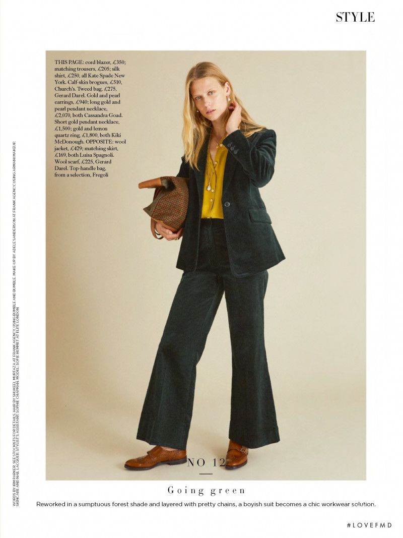 Sofie Hemmet featured in Heritage, November 2019