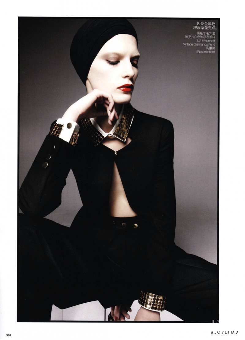 Valerija Kelava featured in Handsome Woman, February 2011