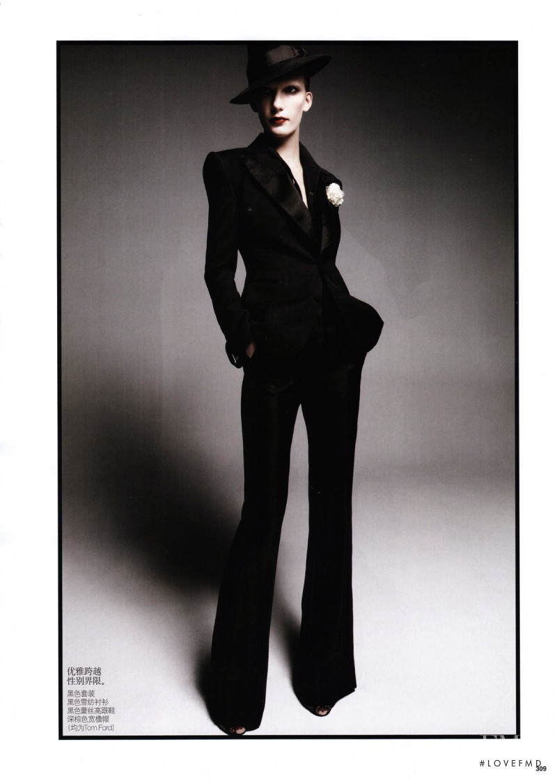 Valerija Kelava featured in Handsome Woman, February 2011