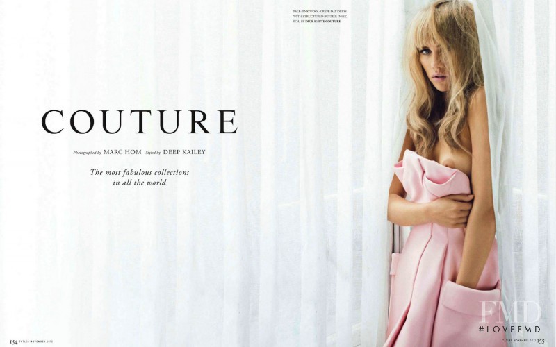 Suki Alice Waterhouse featured in Couture, November 2012