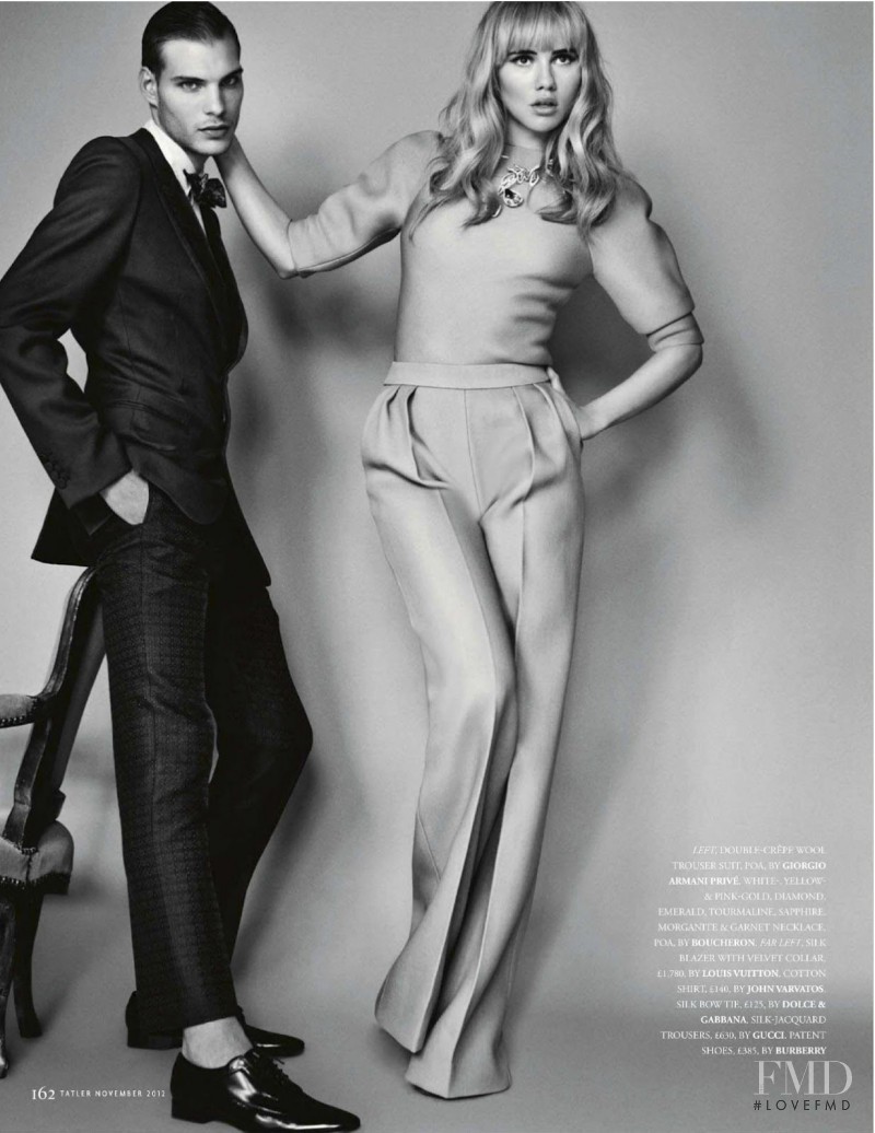 Suki Alice Waterhouse featured in Couture, November 2012