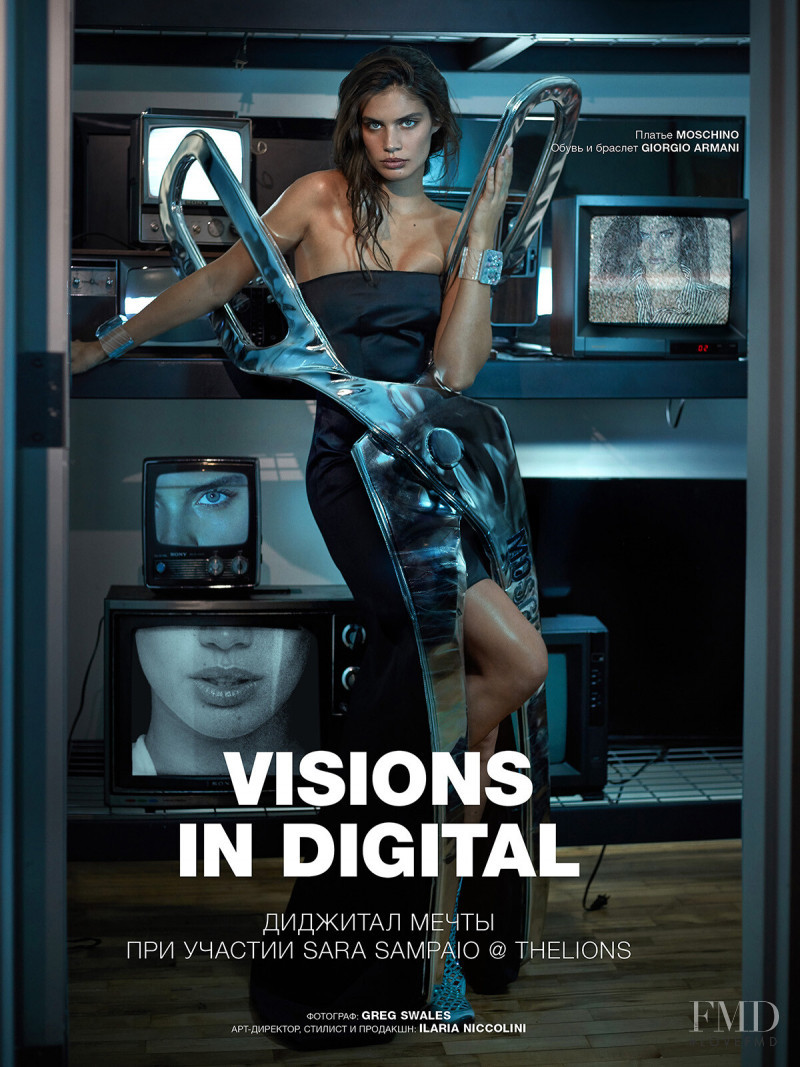 Sara Sampaio featured in Visions In Digital, June 2019