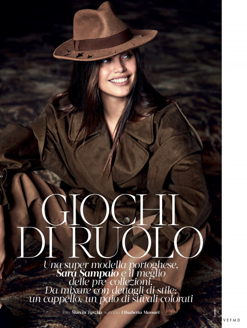 Sara Sampaio featured in Giochi Di Ruolo, August 2019