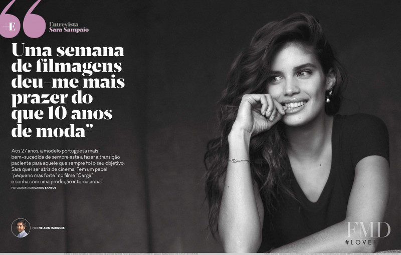 Sara Sampaio featured in Sara Sampaio, November 2018