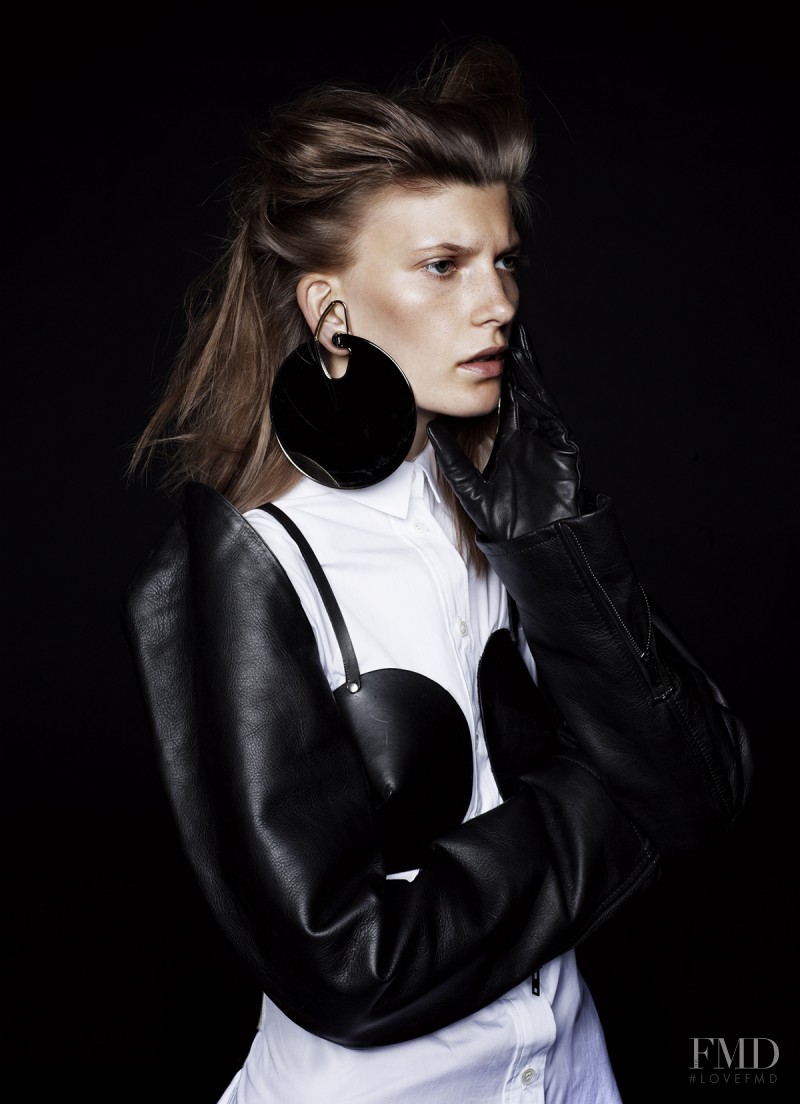 Valerija Kelava featured in Cuir & Couleurs, September 2012