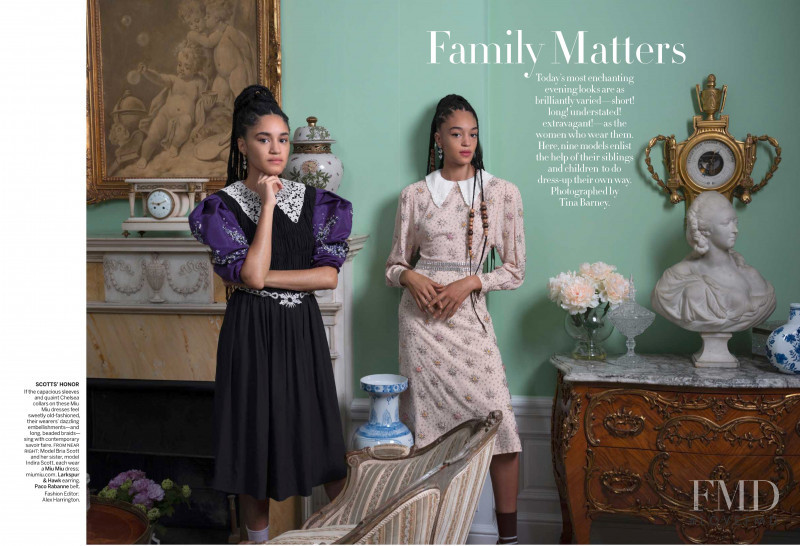 Indira Scott featured in Family Matters, December 2019