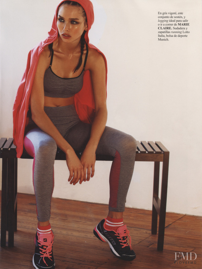 Carolina Sanchez featured in Sporty Life, July 2015