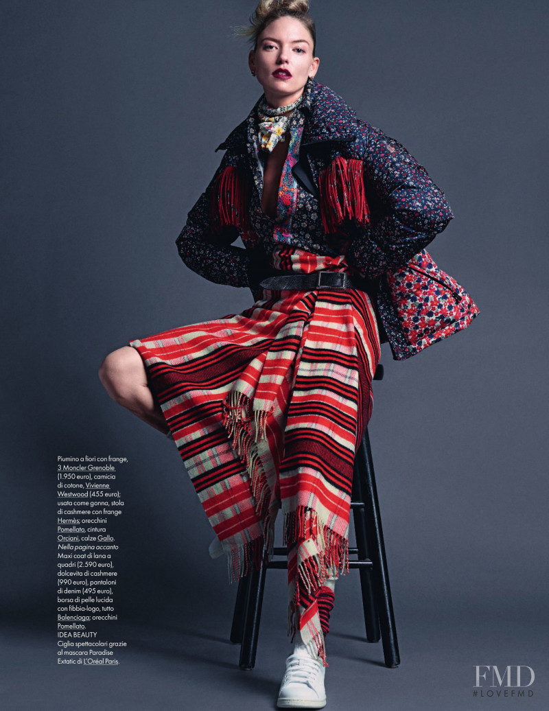 Martha Hunt featured in Checkmate, November 2019