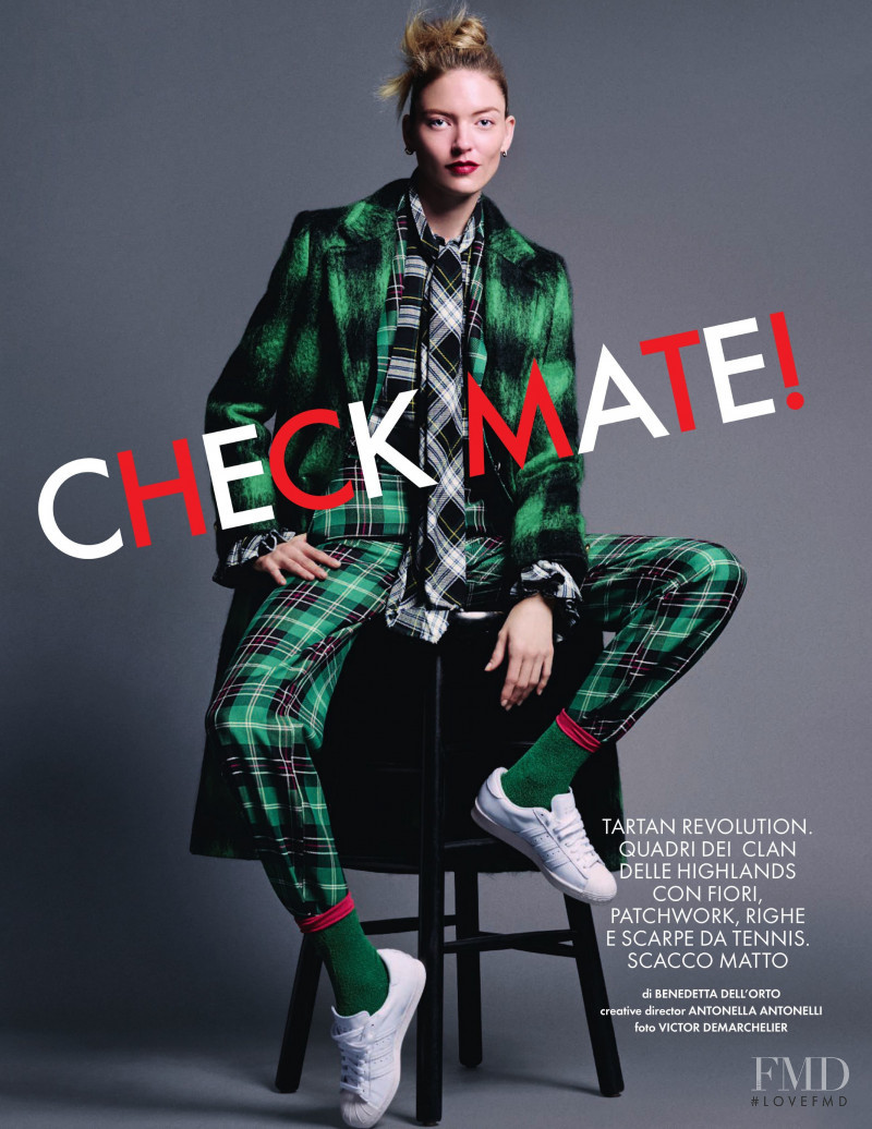 Martha Hunt featured in Checkmate, November 2019