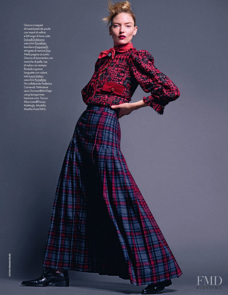 Martha Hunt featured in Checkmate, November 2019