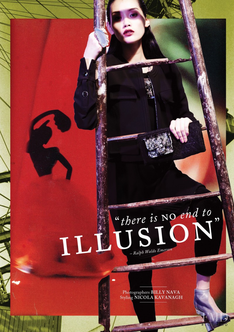 Ming Xi featured in There Is No End Illustration, September 2012