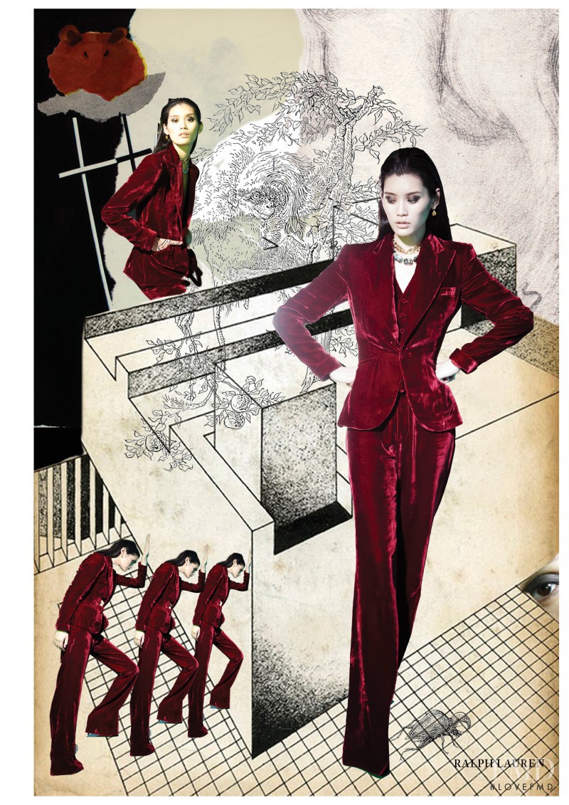 Ming Xi featured in There Is No End Illustration, September 2012