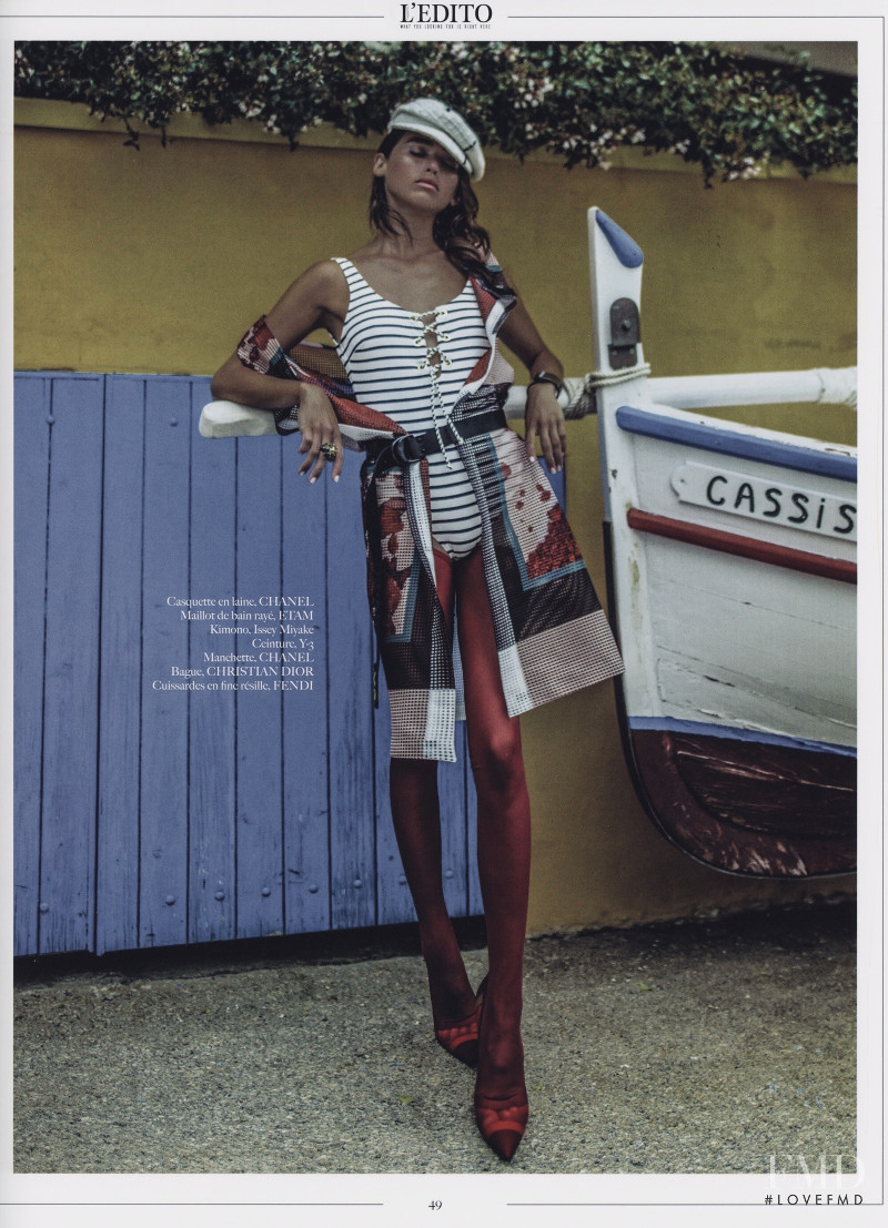 Carolina Sanchez featured in Cassis, July 2018