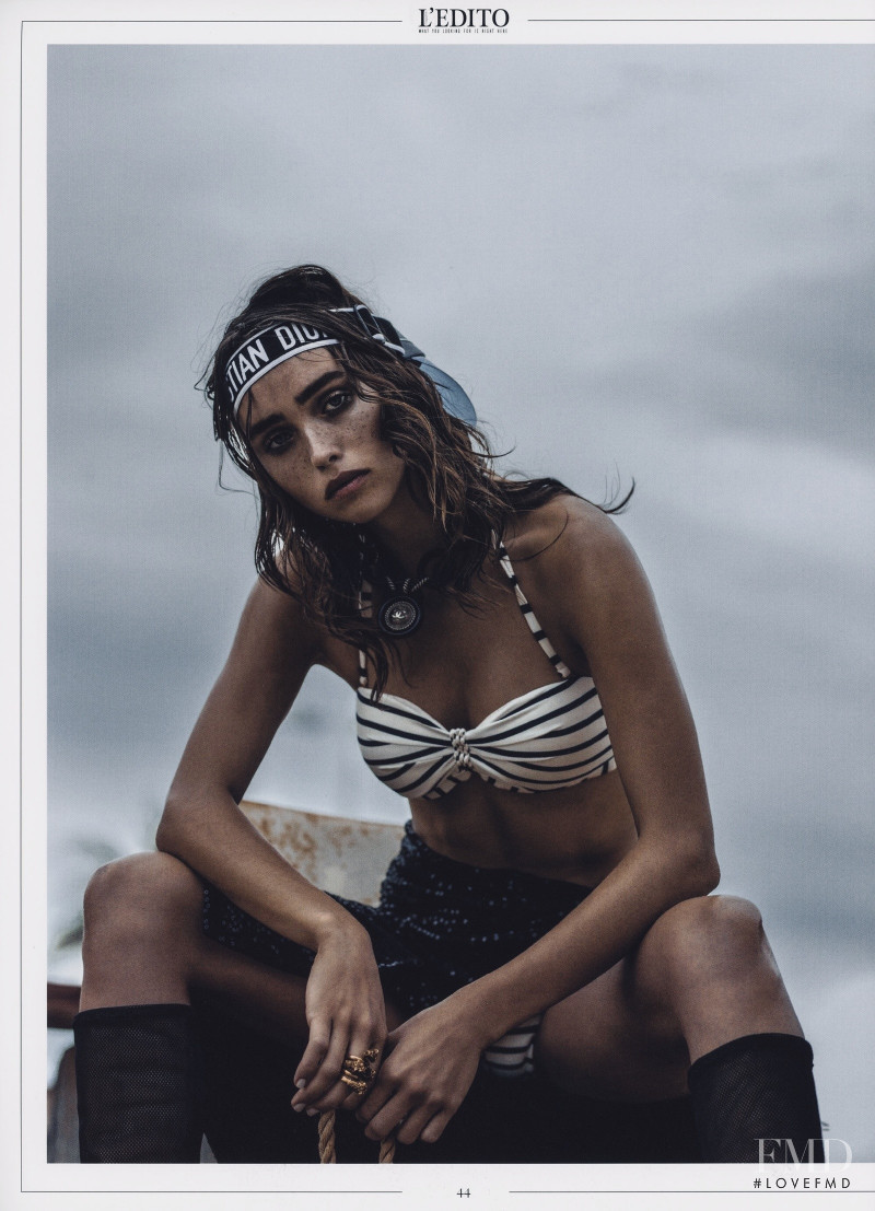 Carolina Sanchez featured in Cassis, July 2018