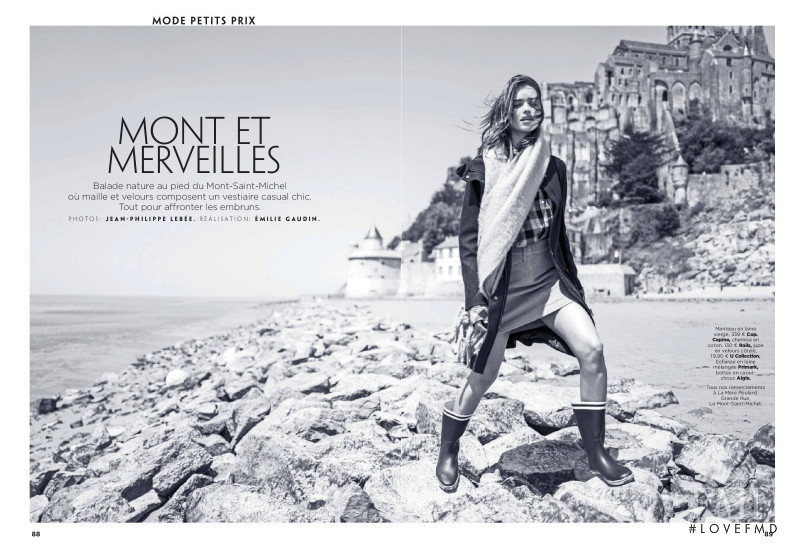 Carolina Sanchez featured in Mont Et Merveilles, September 2018