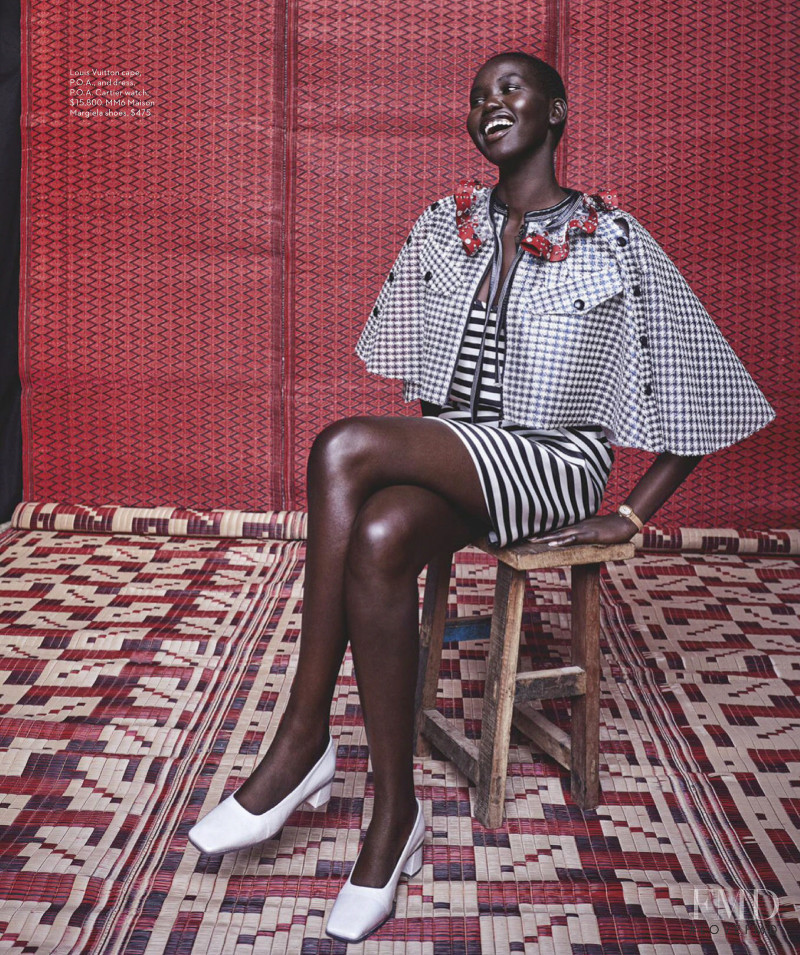 Adut Akech Bior featured in Where You Lead, I Will Follow, December 2019