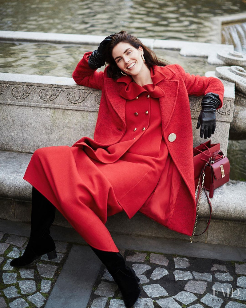 Hilary Rhoda featured in Vedo Rosso, December 2019