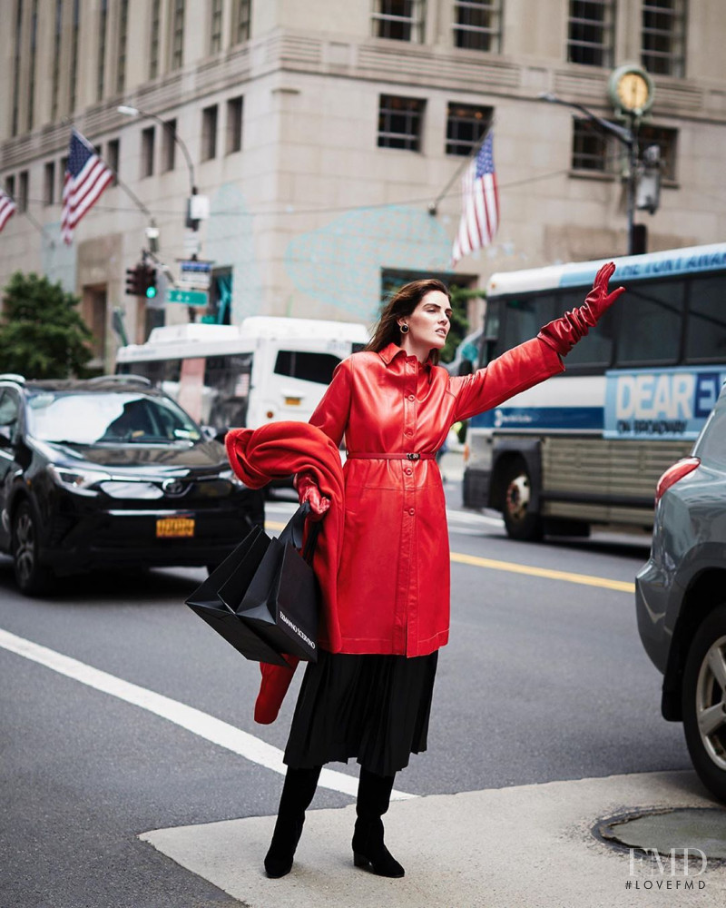 Hilary Rhoda featured in Vedo Rosso, December 2019