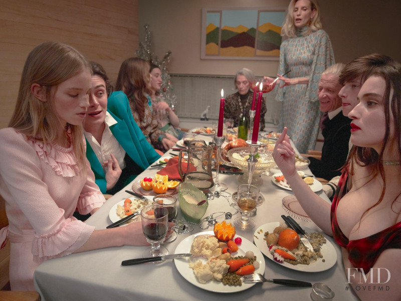 Nadja Auermann featured in A Family Drama, December 2019